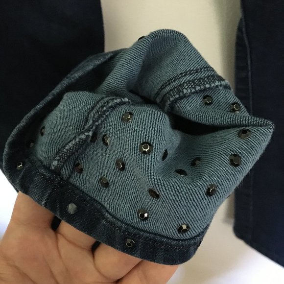 Michael Kors Ankle Jeans Dark Wash - Picture 3 of 3